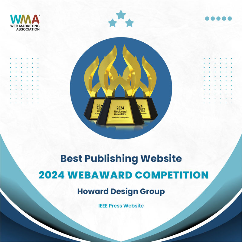 2024 WebAward Competition, Best Publishing Website, IEEE Press