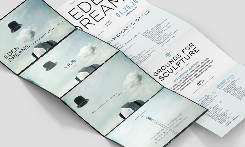 Eden Dreams in Cinematic Style Invite