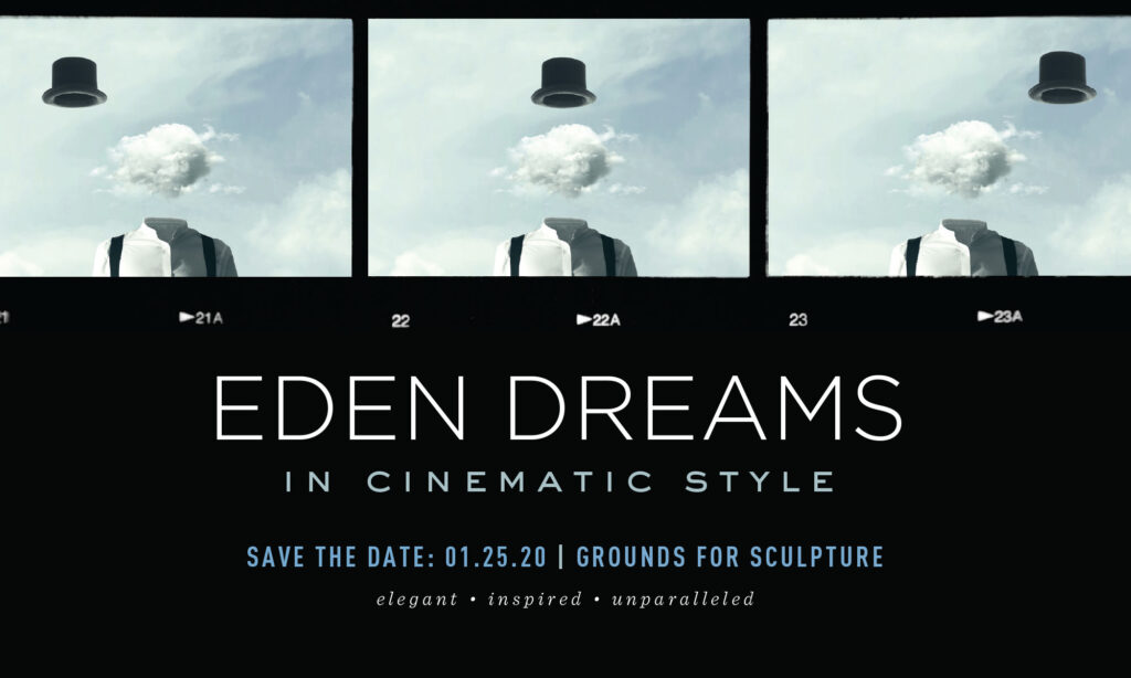 Eden Dreams in Cinematic Style Save the Date