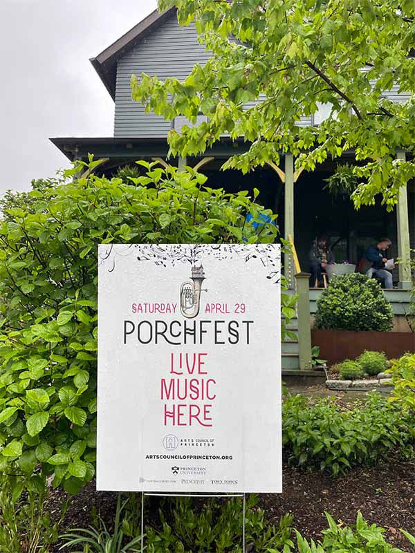 Porchfest 2023 Lawn Sign